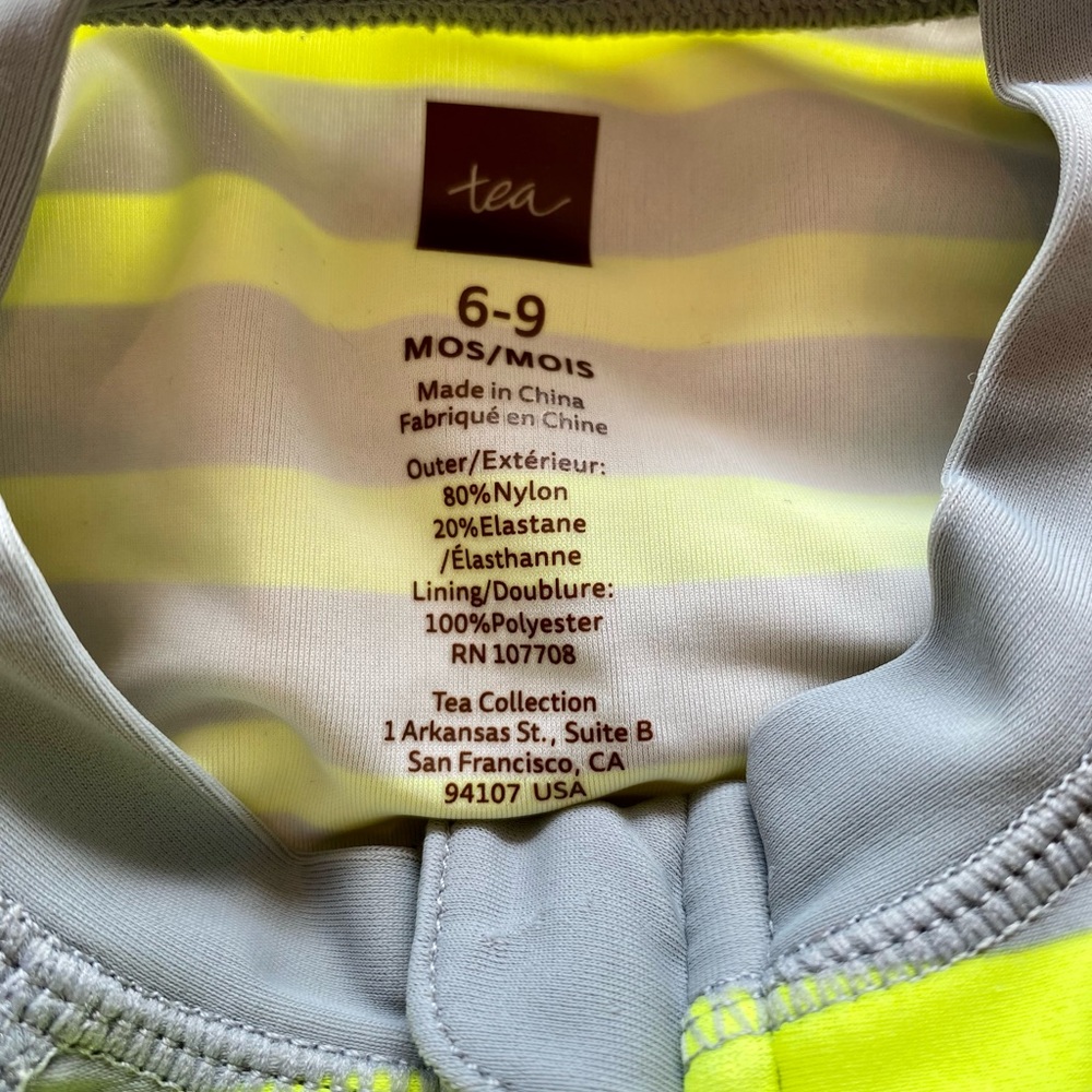 Tea Collection Sunday Stripes Rashguard - Picture 2 of 5